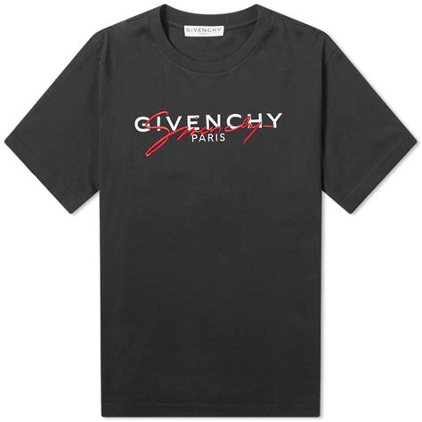 givenchy signature tshirt|givenchy graphic crewneck t shirt.